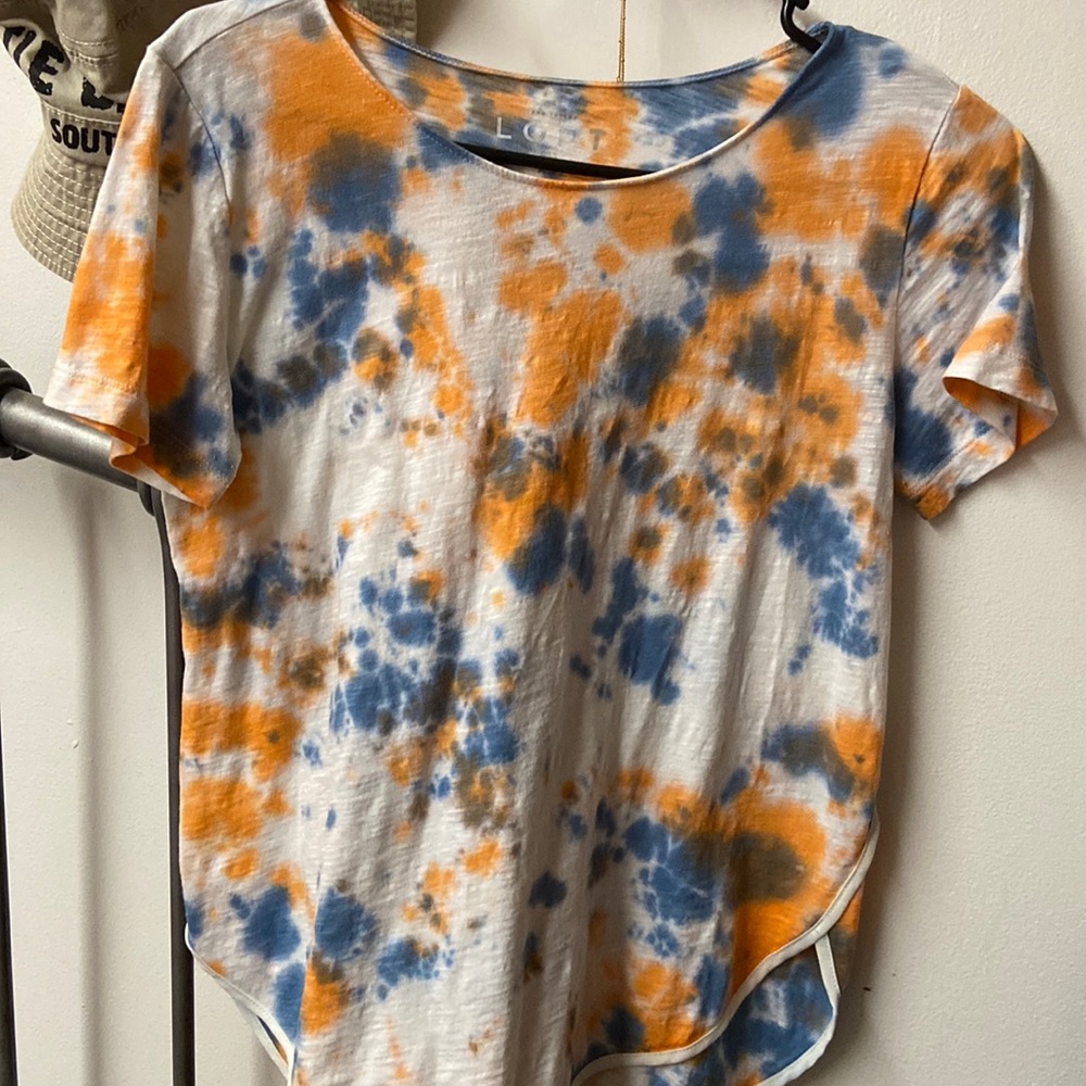 Loft Handmade Tie Dyed T-shirt